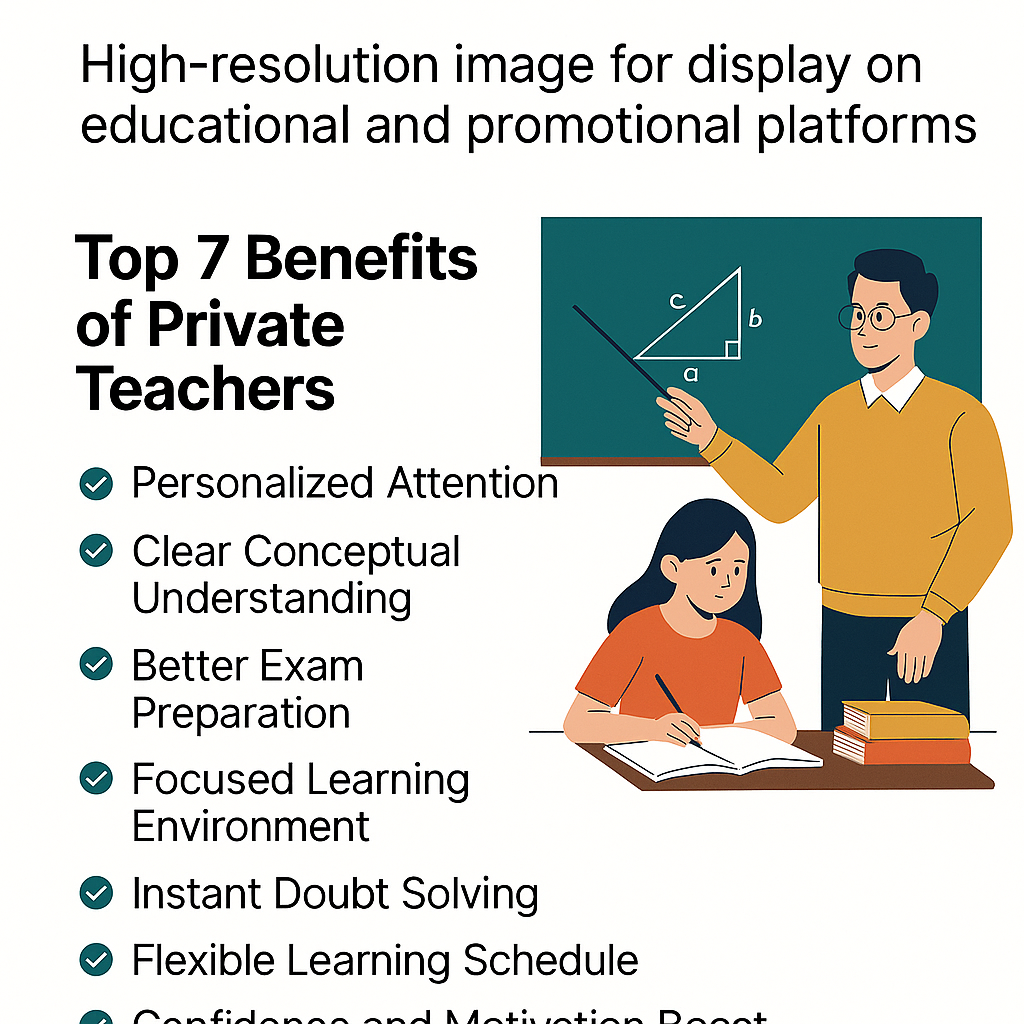 Top Benefits of Private Teachers for CBSE/ICSE Students